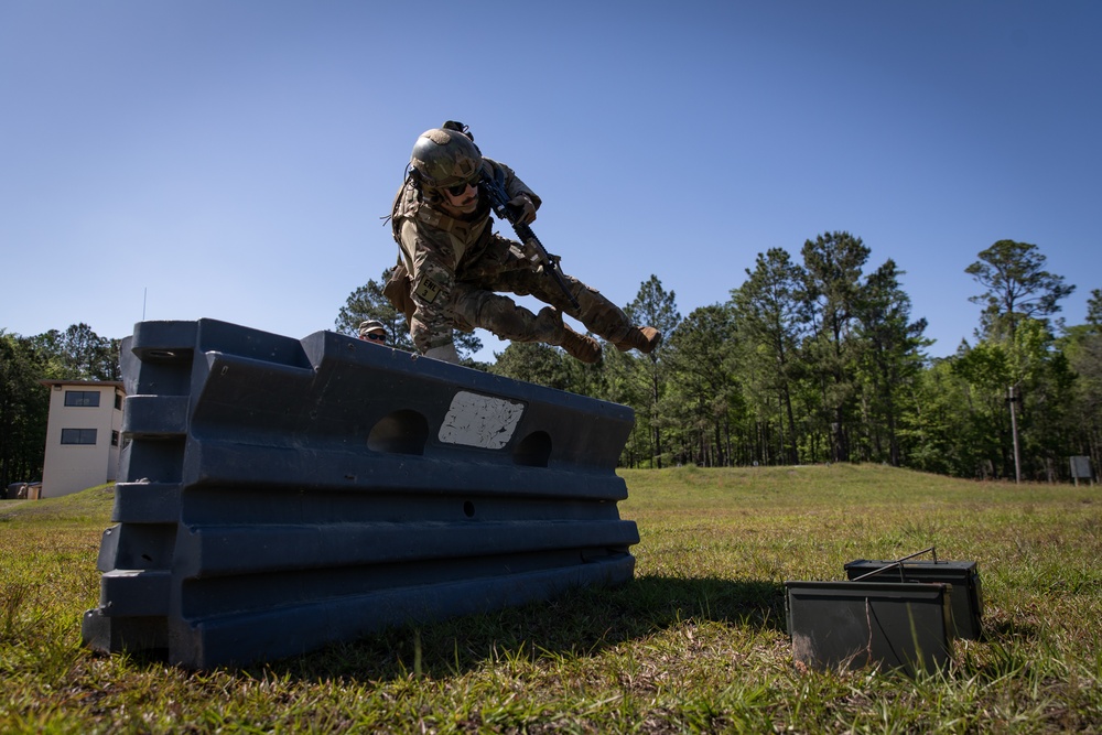 Region III National Guard Best Warrior Competition stress shoot competition