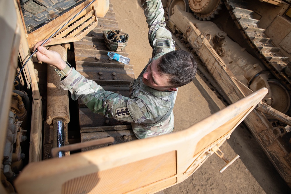 130th Engineers construct range during Balikatan 23