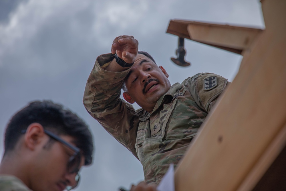 130th Engineers construct range during Balikatan 23