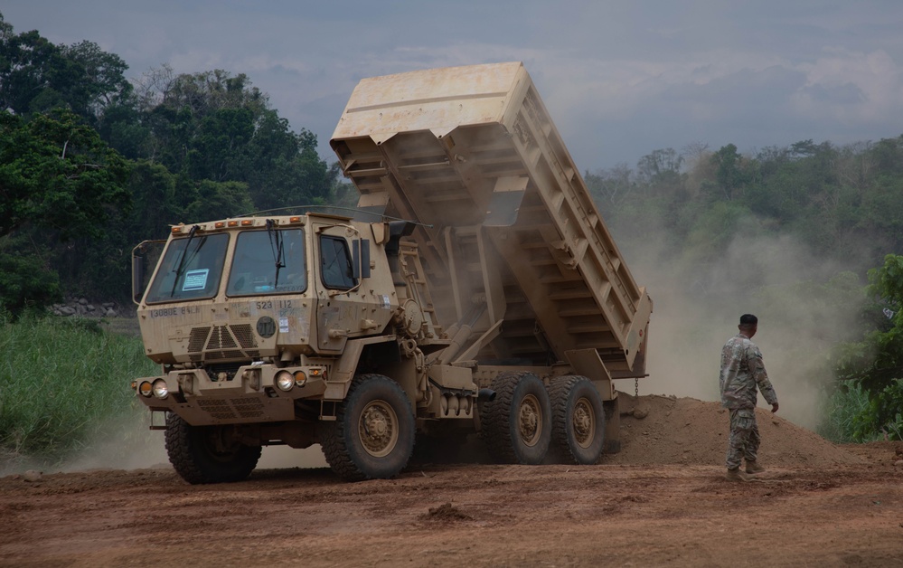 130th Engineers construct range during Balikatan 23