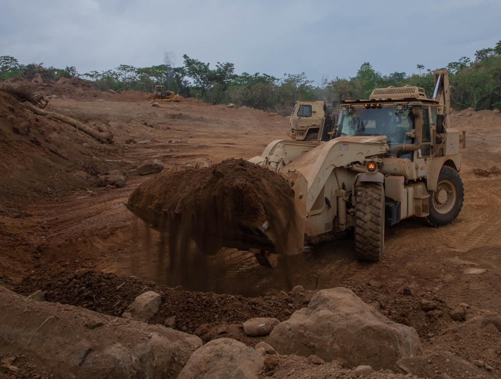 130th Engineers construct range during Balikatan 23