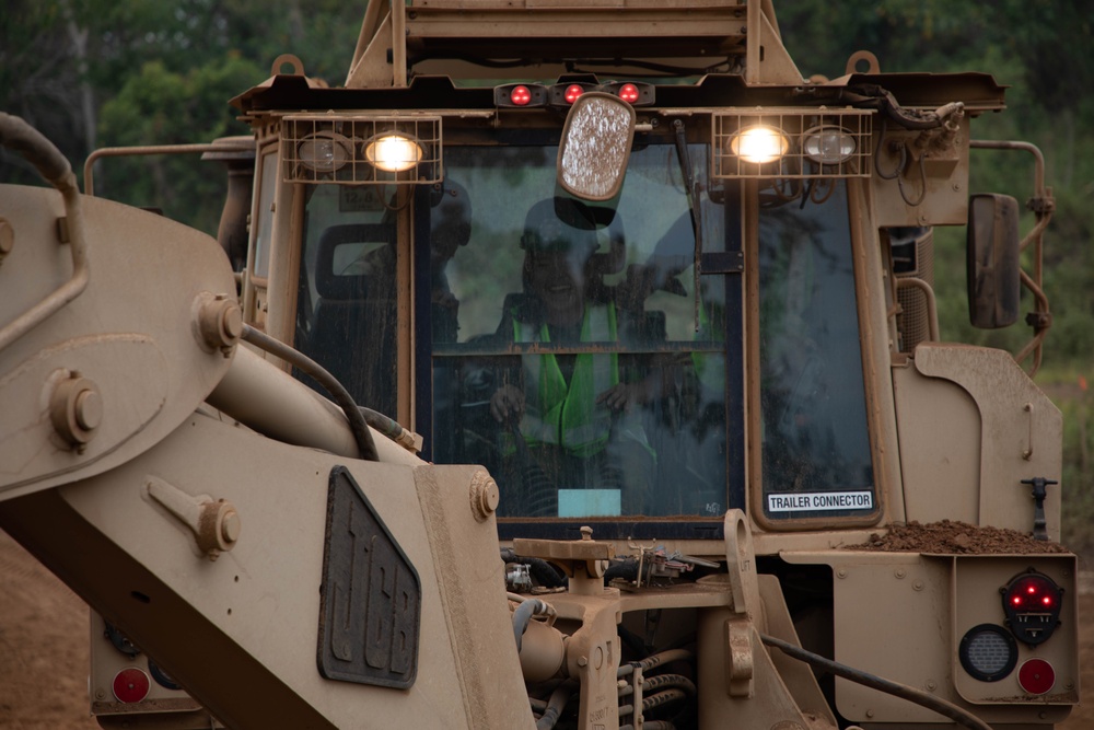 130th Engineers construct range during Balikatan 23