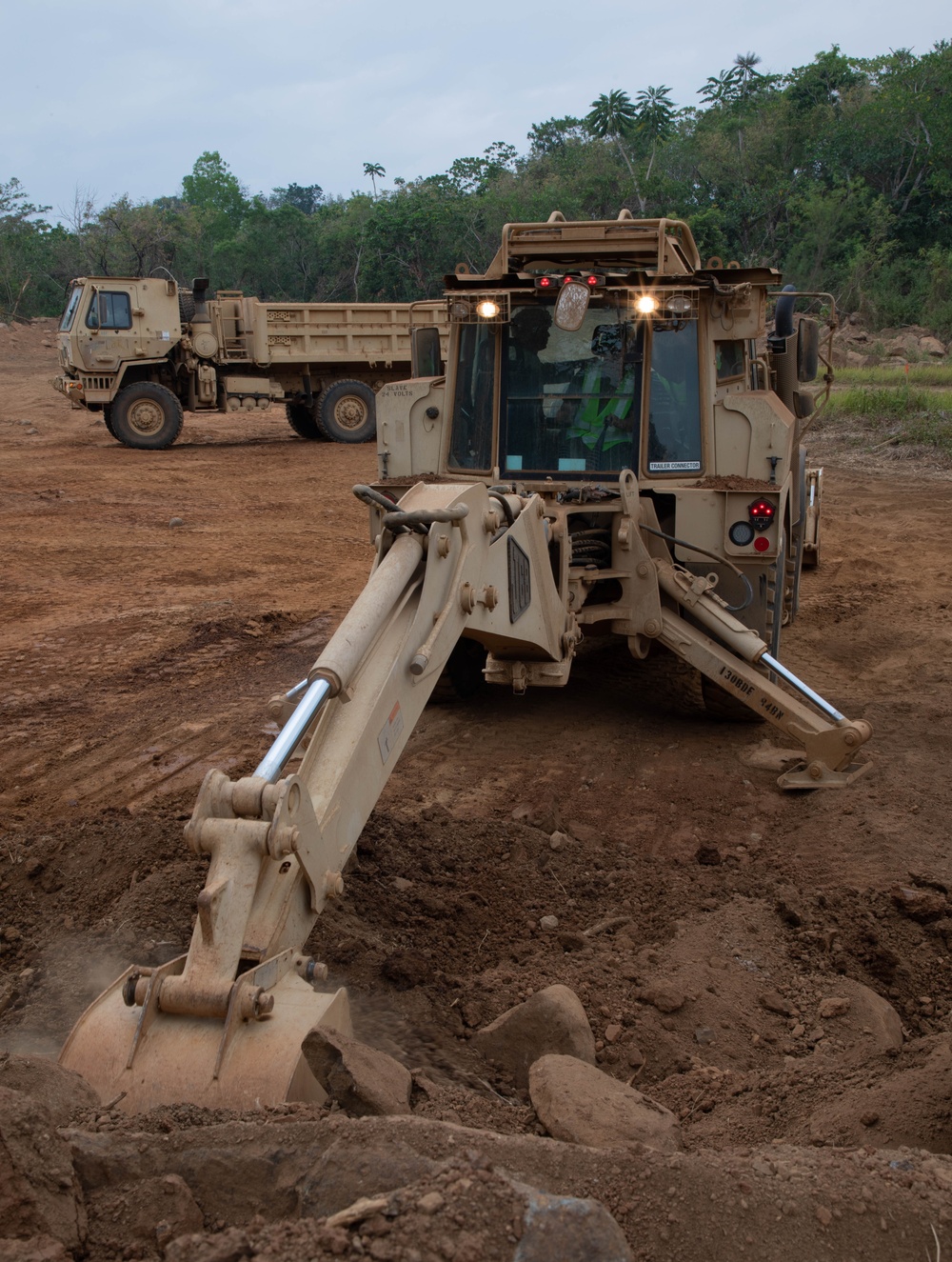 130th Engineers construct range during Balikatan 23