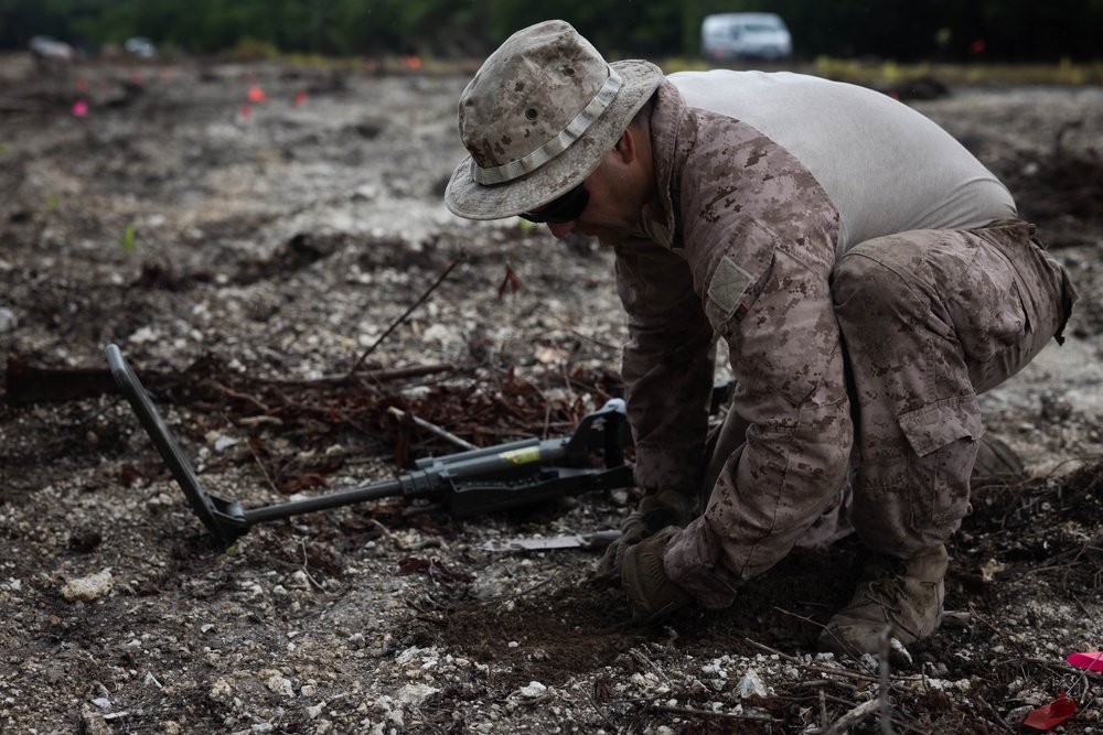 MCED Palau 23.1 – EOD Clears Airfield for UXO