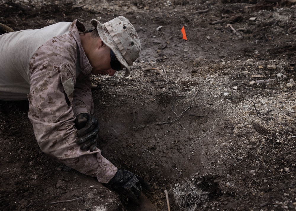 MCED Palau 23.1 – EOD Clears Airfield for UXO