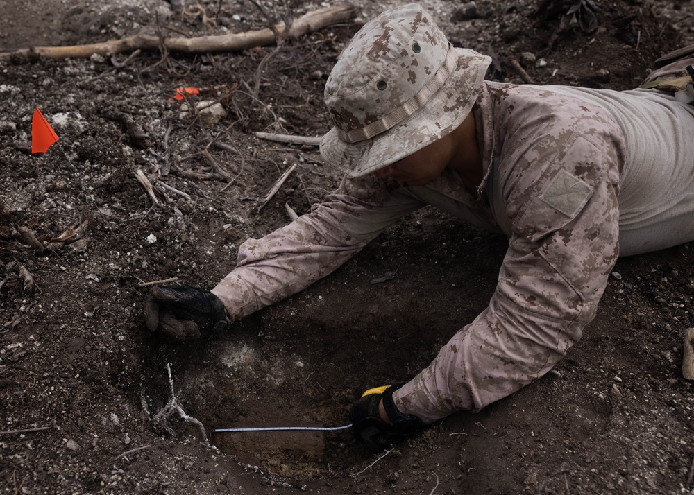 MCED Palau 23.1 – EOD Clears Airfield for UXO