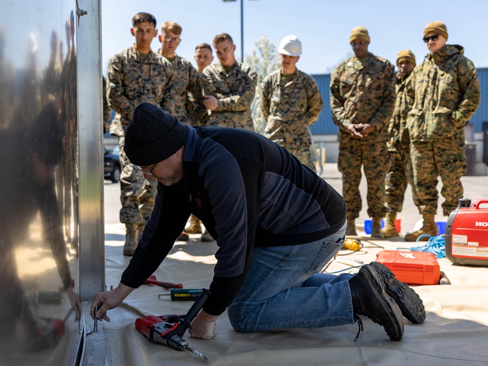 U.S. Marines Conduct Prototype Tank Capability Training