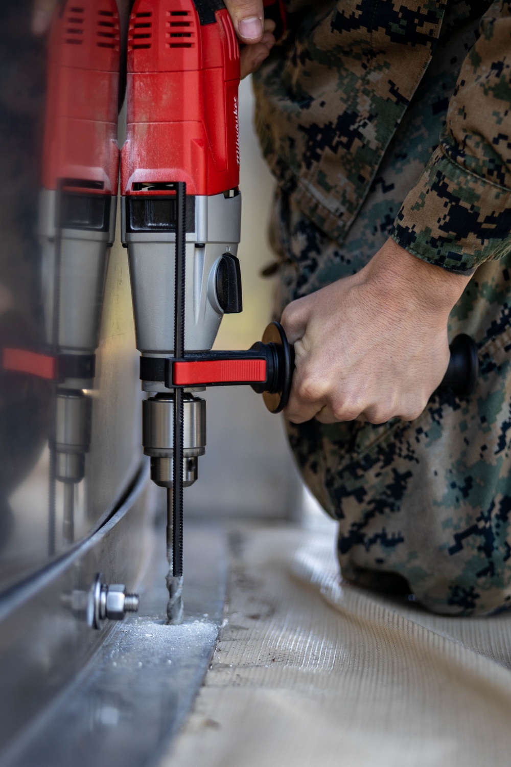 U.S. Marines Conduct Prototype Tank Capability Training