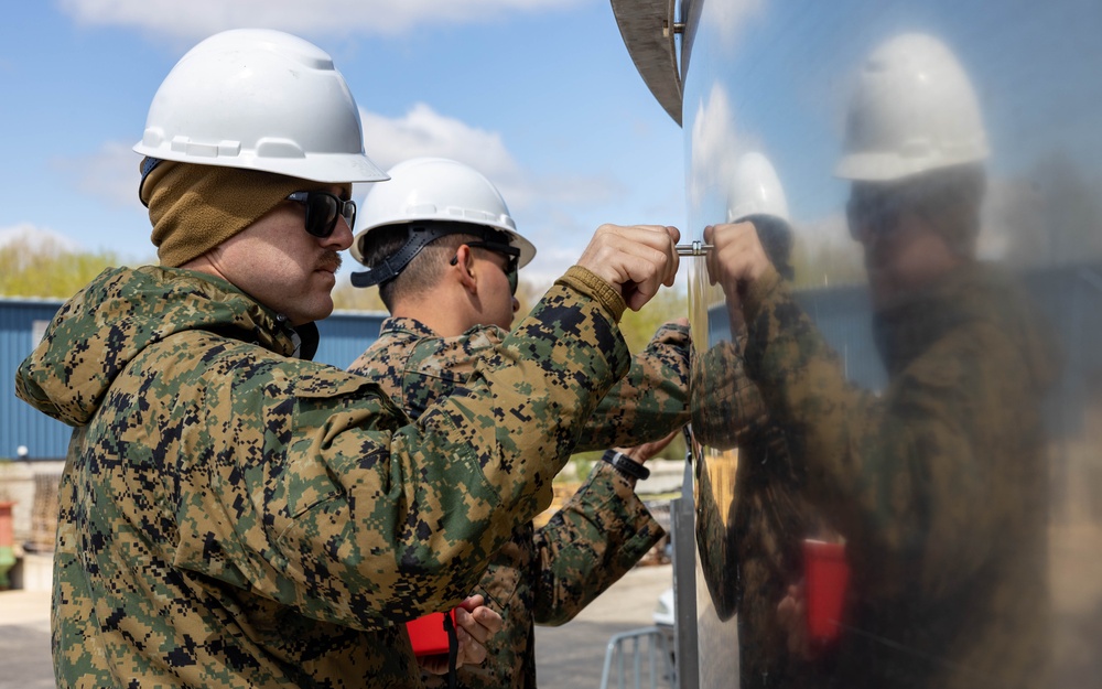 U.S. Marines Conduct Prototype Tank Capability Training