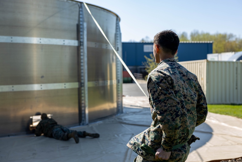 U.S. Marines Conduct Prototype Tank Capability Training