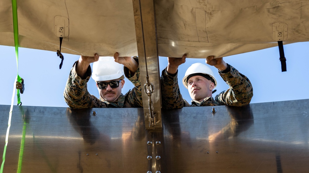 U.S. Marines Conduct Prototype Tank Capability Training