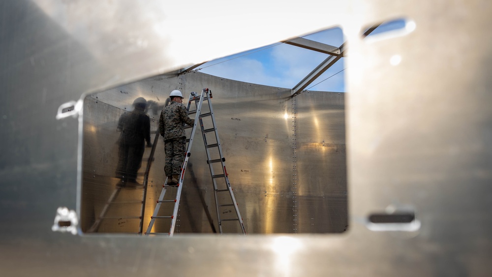 U.S. Marines Conduct Prototype Tank Capability Training