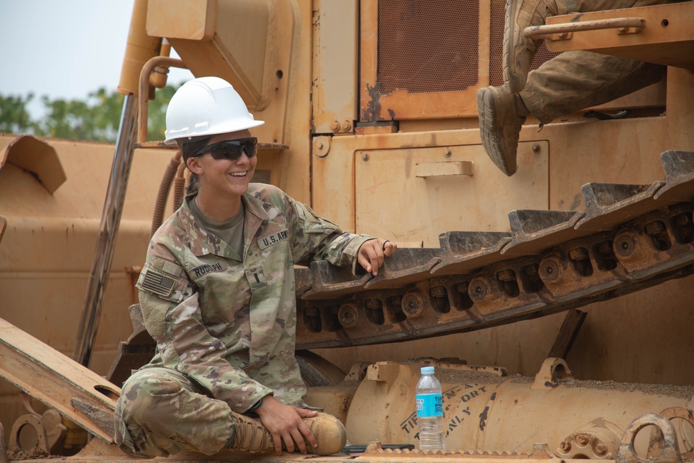 130th Engineers construct range during Balikatan 23