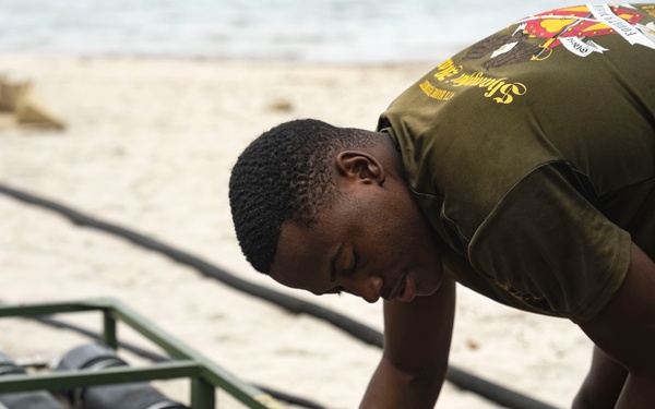 Balikatan 23 | U.S. Marines purify water at Marine Base Gregorio Lim