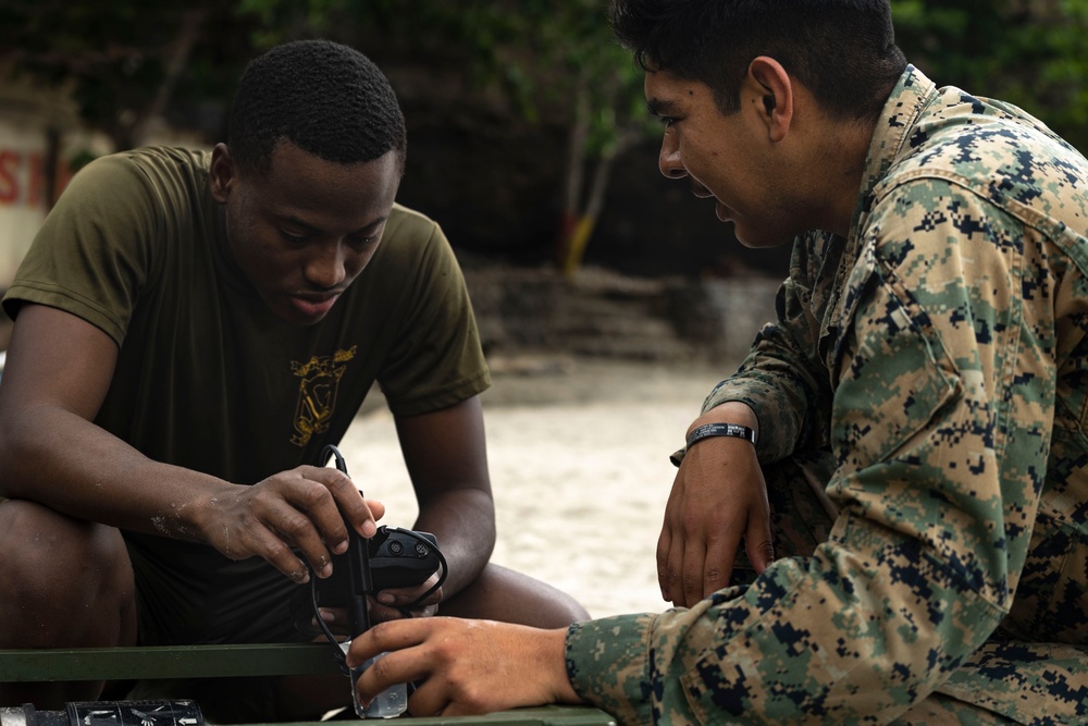 Balikatan 23 | U.S. Marines purify water at Marine Base Gregorio Lim