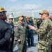 USS Ronald Reagan (CVN 76) Sailors host tour for Program Executive Officer for Aircraft Carriers