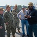 USS Ronald Reagan (CVN 76) Sailors host tour for Program Executive Officer for Aircraft Carriers