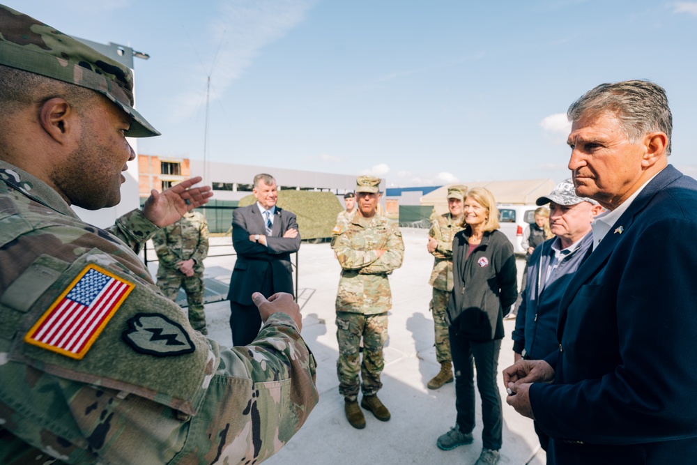 Congressional Delegation visits U.S. base in Poland