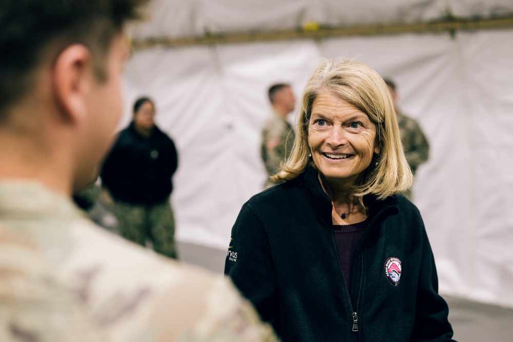 Congressional Delegation visits U.S. base in Poland