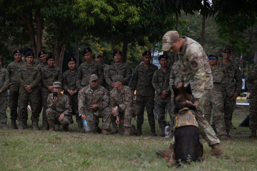 Balikatan 23 | AFP, U.S. forces share K9 capabilities during bilateral exchange