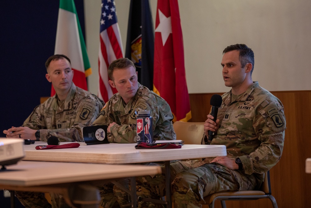 Company commanders speak at SETAF-AF Squad Leader Summit