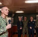 USS Ronald Reagan (CVN 76) Sailors host Naval Reactors