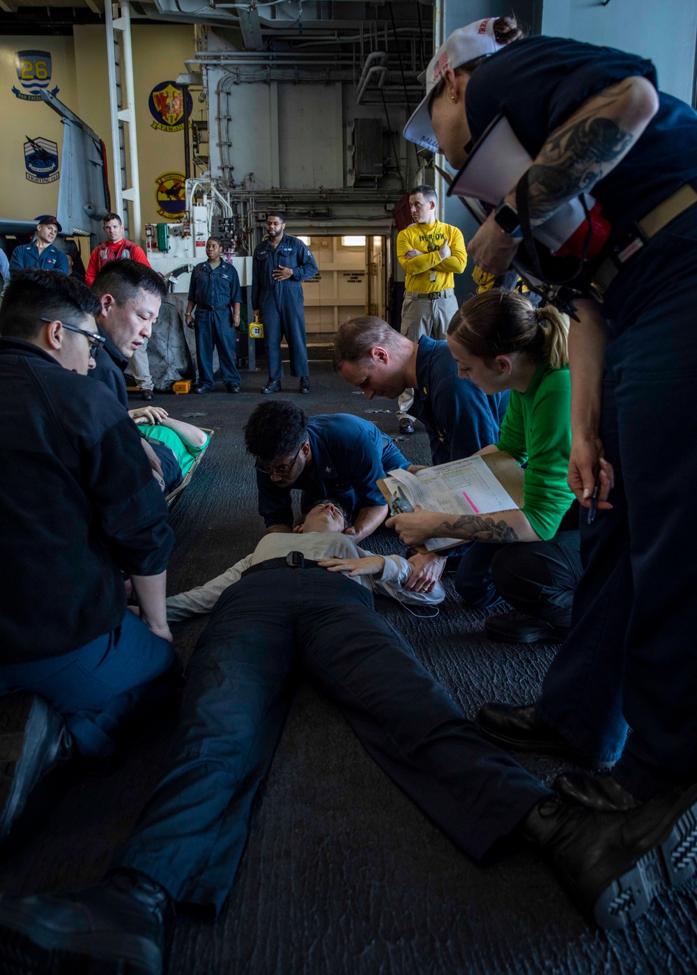 Daily Operations Aboard USS George H.W. Bush (CVN 77)