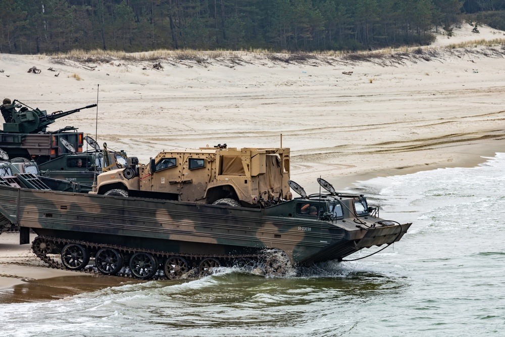 Polish and U.S. Forces Showcase Poland’s Powerful Land, Air and Sea Capabilities in Exercise Zalew 23