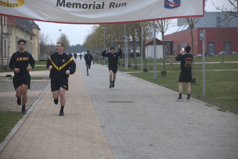 4-319th AFAR 1st Lt. Hines Memorial Run
