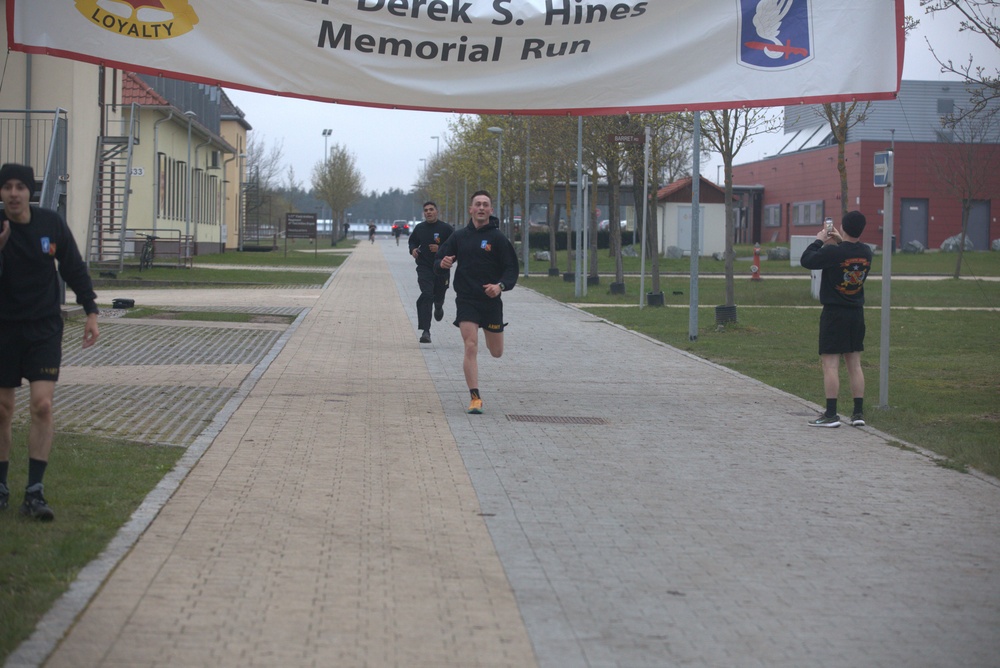4-319th AFAR 1st Lt. Hines Memorial Run