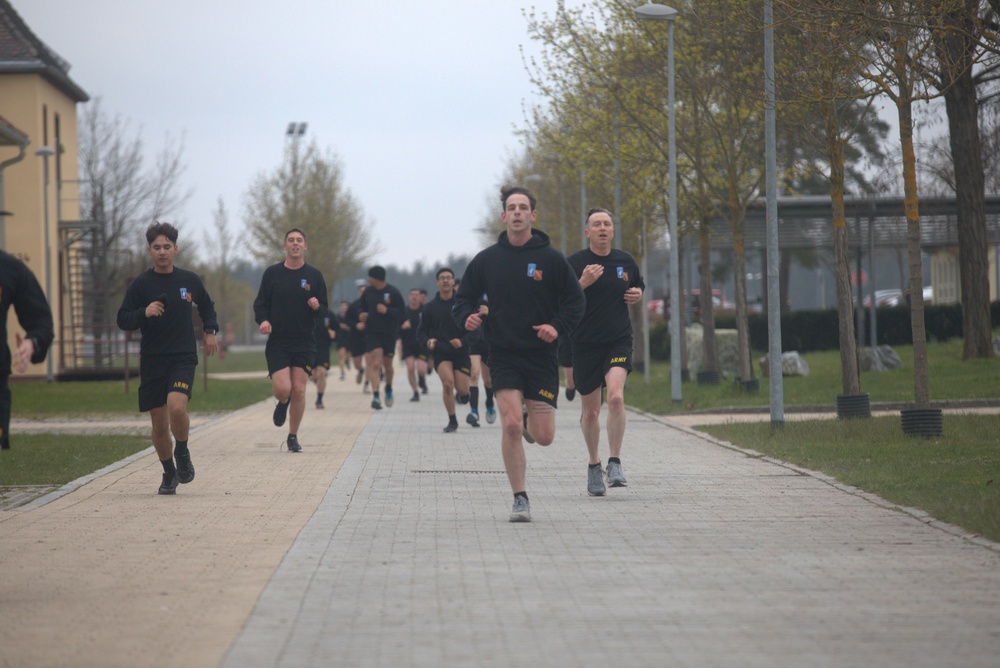 4-319th AFAR 1st Lt. Hines Memorial Run