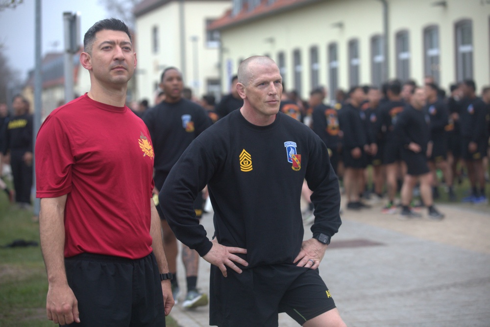 4-319th AFAR 1st Lt. Hines Memorial Run