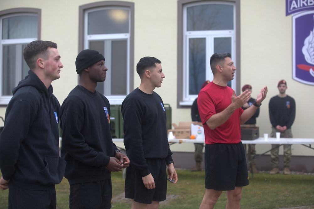 4-319th AFAR 1st Lt. Hines Memorial Run