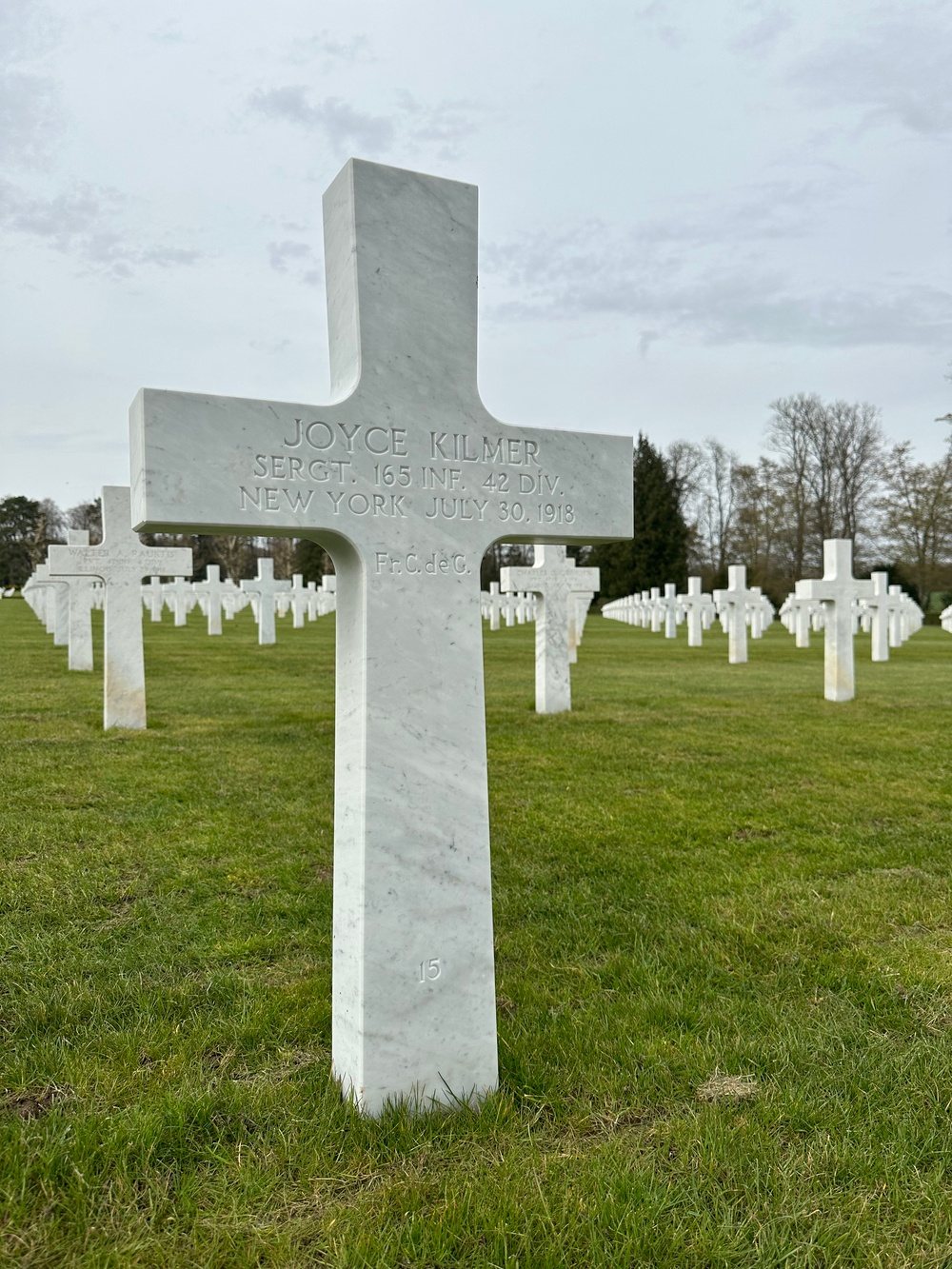 Remembering Sgt. Joyce Kilmer during National Poetry Month