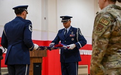 Final guard mount flag presentation [Image 3 of 3]
