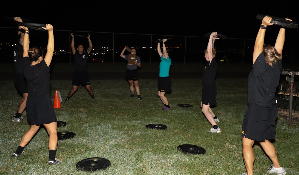 Raising awareness one event at a time: Tripler Army Medical Center Soldiers participate in Sexual Assault Awareness and Prevention Month (SAAPM) event.