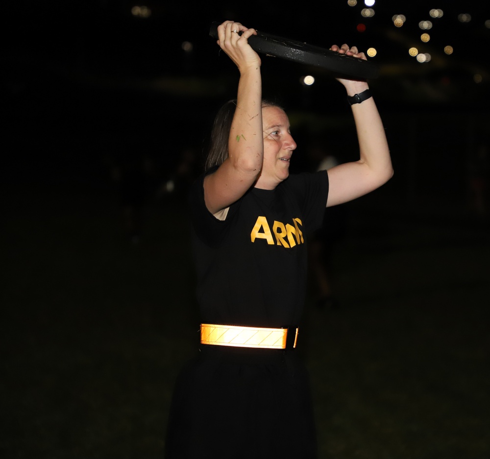 Raising awareness one event at a time: Tripler Army Medical Center Soldiers participate in Sexual Assault Awareness and Prevention Month (SAAPM) event.