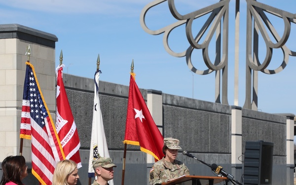 MG Holland Speaks at Cedar Rapids FRM Ribbon Cutting