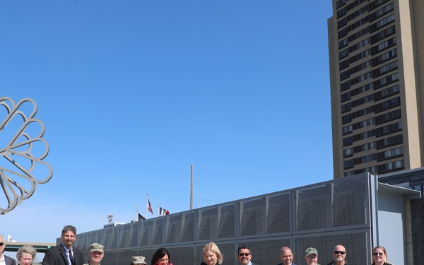 Ribbon Cutting Ceremony for Cedar Rapids FRM Project