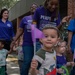 SJAFB CDC, Youth Center hold the Purple Up Parade