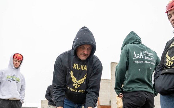 Kuna JROTC at the LRC