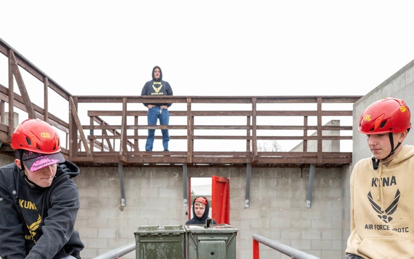 Kuna JROTC at the LRC