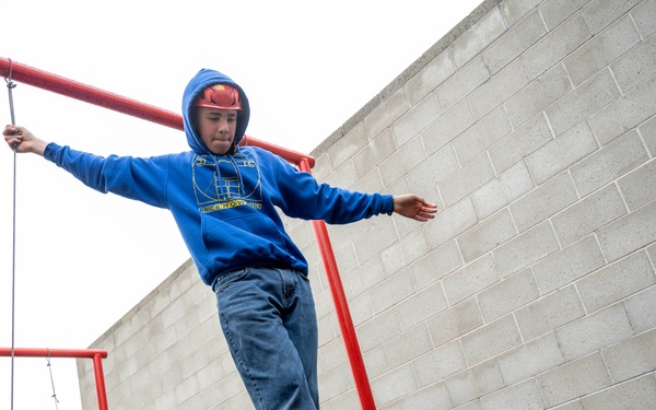 Kuna JROTC at the LRC