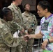 Army Inspector General LTG Donna Martin at Camp Arifjan, Kuwait, April, 2023