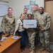 Army Inspector General LTG Donna Martin at Camp Arifjan, Kuwait, April, 2023