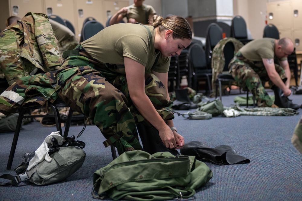 22nd Medical Group practices CBRN