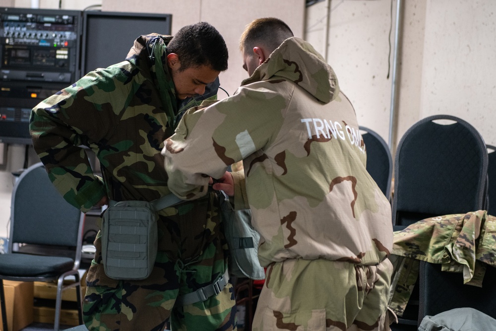 22nd Medical Group practices CBRN