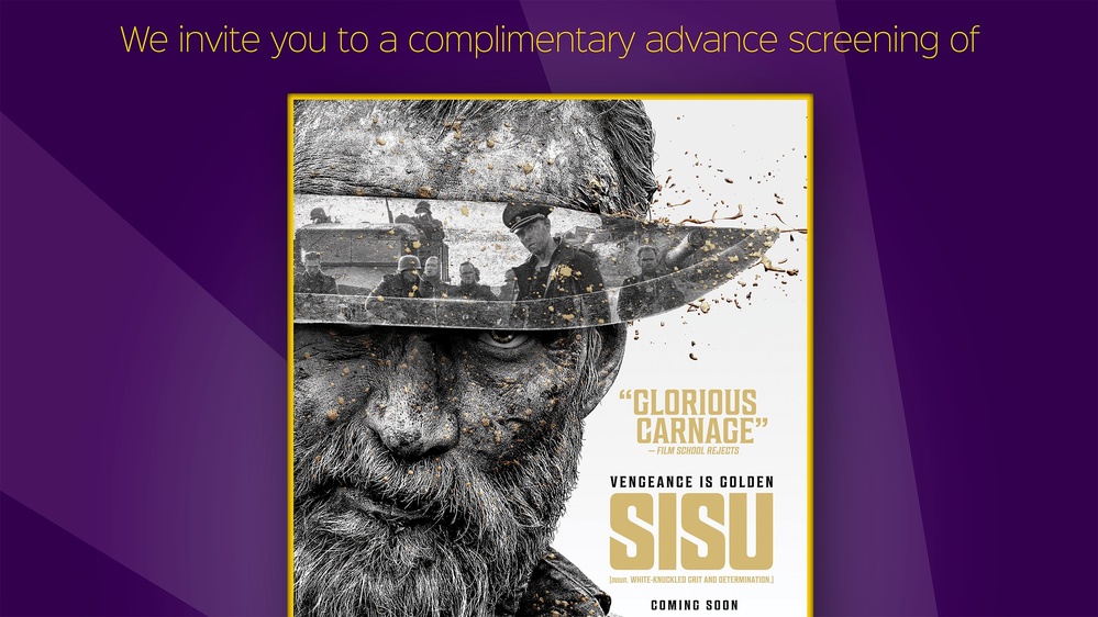 Exchange, Lionsgate Offer Free Advance Screening of ‘SISU’ to Select Military Communities