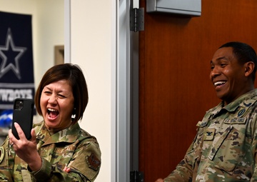 CMSAF Bass Visits Buckley Space Force Base