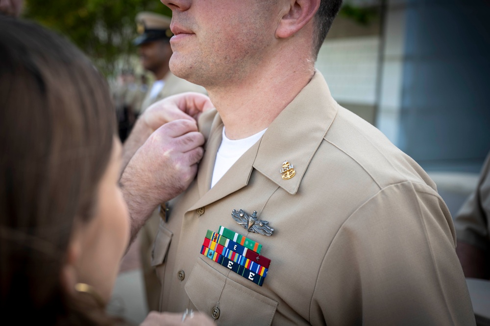 Senior Chief Petty Officer Frocking